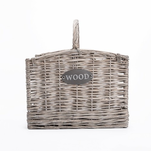 Large grey washed wicker - large,