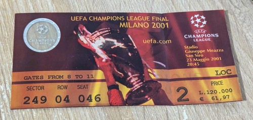 2001 champions league final - champions,
