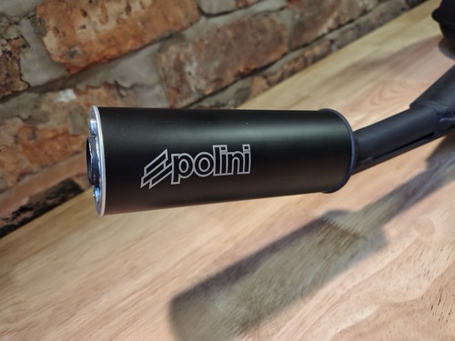Polini racing exhaust - +, clamp