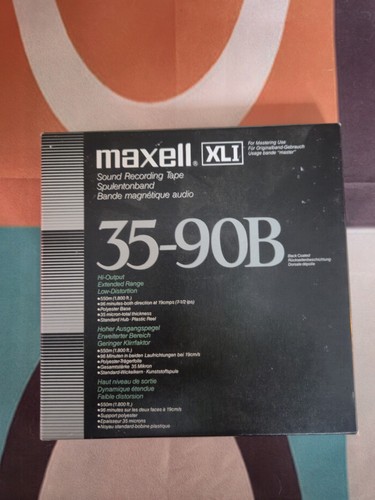 Maxell xli35 90b 7in - xli35-90b, reel