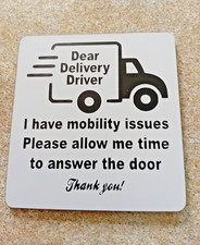 Delivery Driver - Please allow