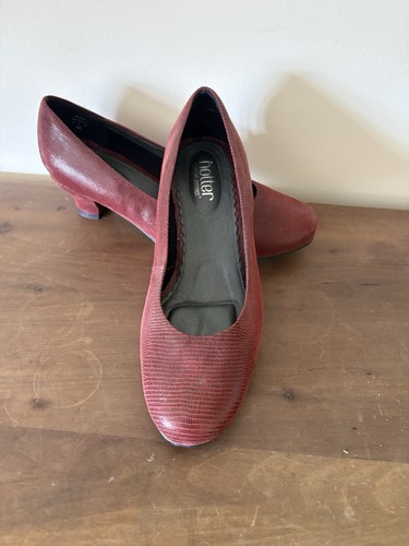 Hotter shoes burgundy - hotter, leather