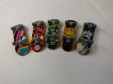 Five Tech Deck Finger Boards Bundle in different graphics