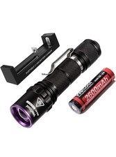 Weltool M2-OL UV Torch,365nm LED Ultraviolet Torch for UV Glue Curing,