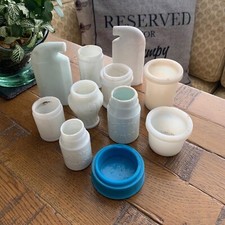 Collection of 11 Vintage White