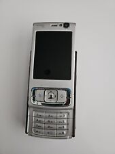 Incomplete Nokia N95-1 Silver and Purple Slide Phone For parts Not working