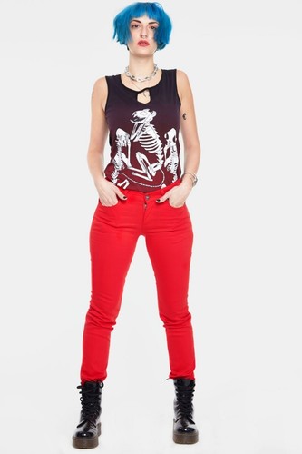 New red skinny jeans - skinny,