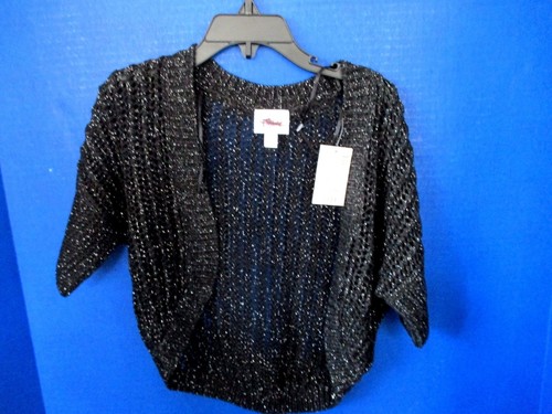 Justice black silver short - w/,
