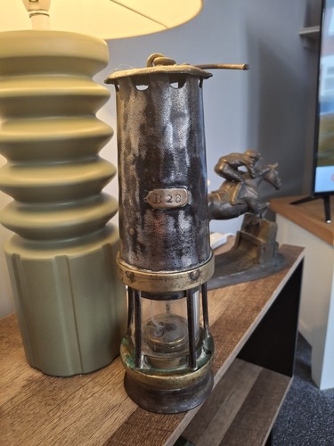 Vintage miners lamp davies - vintage,