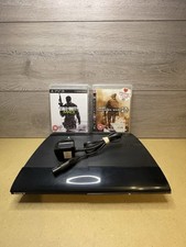 Sony PlayStation 3 PS3 12GB Super Slim Console Includes 2 Games & Power Cable