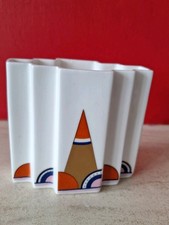 Poole Pottery Art Deco Cigarette Holder 7cm Tall 8cm Wide Excellent Condition
