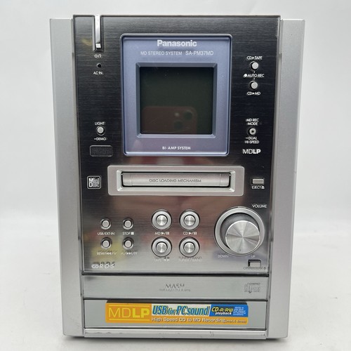 Panasonic pm37md minidisc - pm37md,
