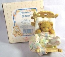 Cherished Teddies Bear Cradled