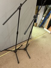 Two microphone stands with
