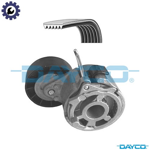 Vribbed belt set kpv235 - vribbed, for