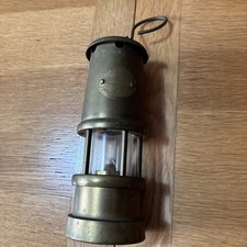 Brass miners lamp hockley - ,