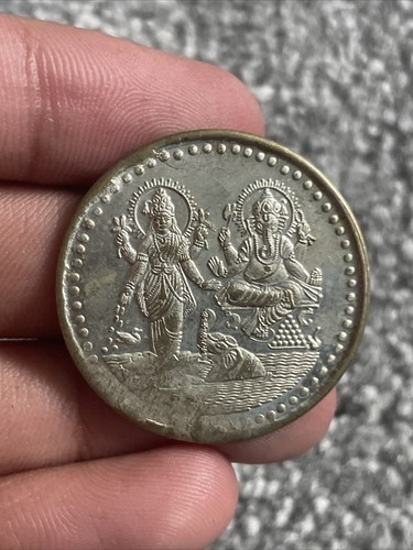 Silver plated shiri lakshmi - plated,