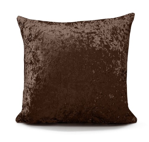 Crushed velvet cushion covers - crushed,