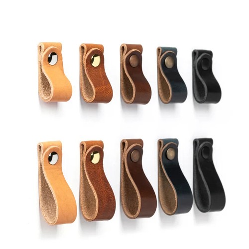 Leather cabinets pulls for - leather,