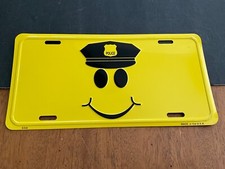 Smiley Face Policeman License
