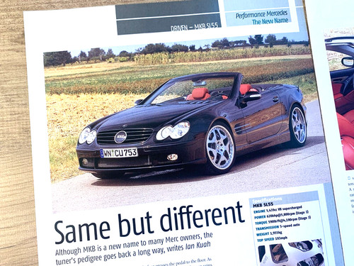 Mkb tuned mercedes sl55 amg - amg,