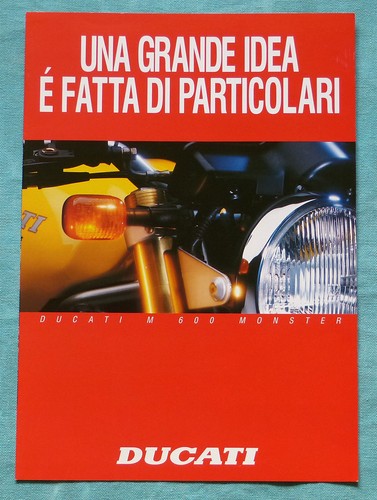 Ducati m600 monster brochure - ducati,
