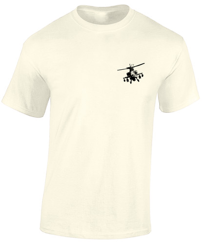 Apache gunship mens shirt - lb,