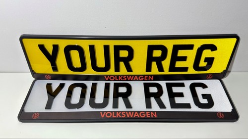 Volkswagen red car - 2x,