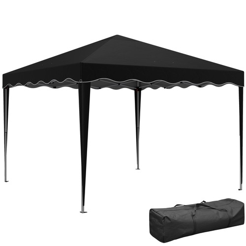 Outsunny 3x3 pop gazebo - up,