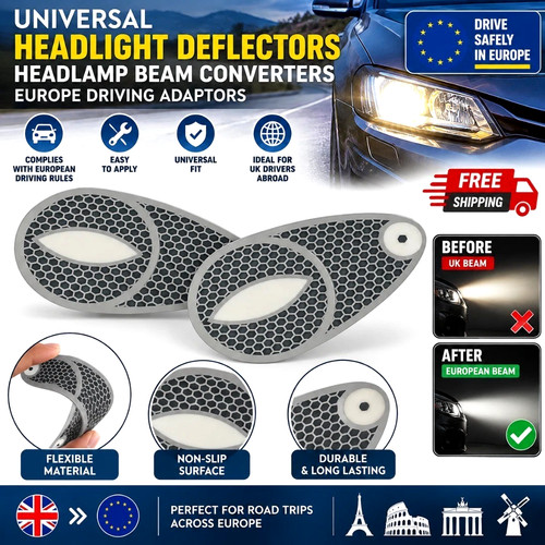 Universal headlight deflectors - universal,