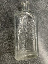 Vintage Glass Bottle Boots The