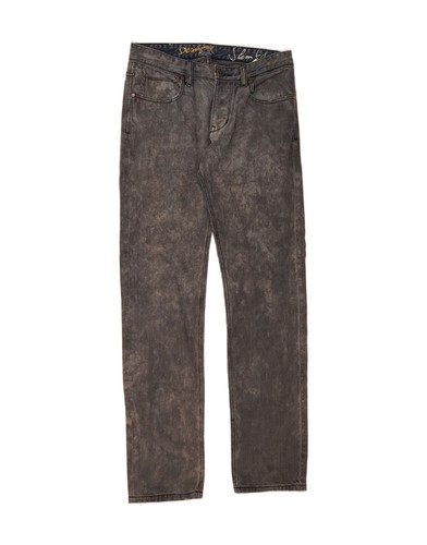 Desigual mens acid wash slim - acid,