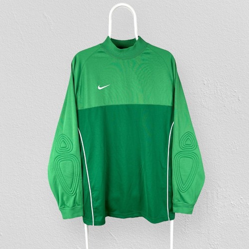 Vintage nike green goalkeeper - vintage,