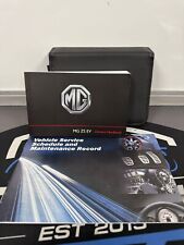 GENUINE MG ZS EV OWNERS PACK / HANDBOOK / MANUAL + WALLET 2018~2021