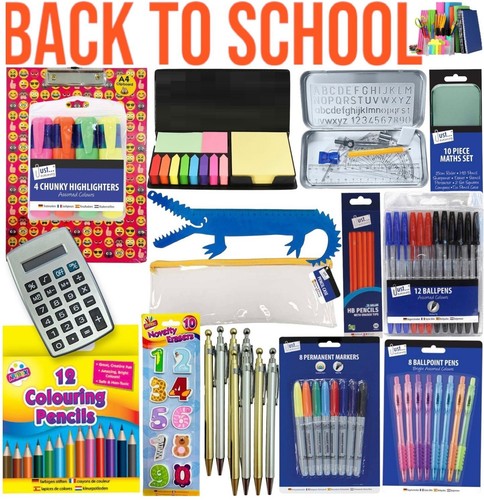 School stationary 90pc - school, pen