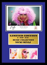 NICKI MINAJ   SIGNED FRAMED
