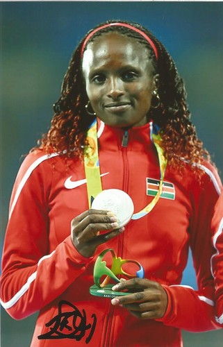 Athletics hellen obiri signed - obiri,
