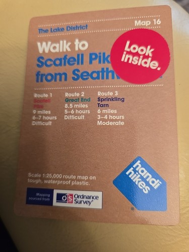 Walk scafell pike from - to,