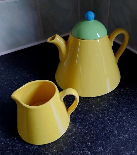 Vintage retro yellow - &, green