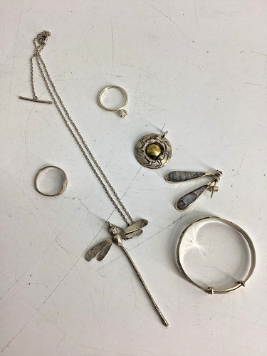Job lot contemporary silver - lot, of
