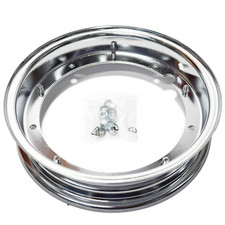 Chrome wheel wheel wheel 3.50.10 3.00.10 Vespa Px Et 125 150 200 original type