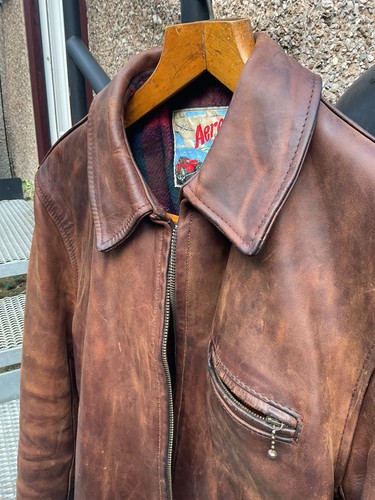 Aero leather highwayman jacket - aero,
