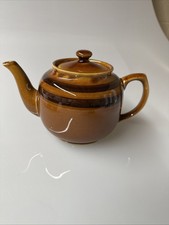 Sadler Tan Brown Teapot