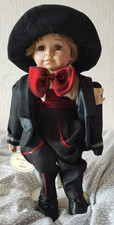 Vintage 80's Porcelain Buccaneer Boy with Cumber Band and Hat called  Simon