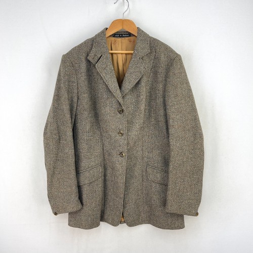 Foxley tweed riding jacket - tweed,