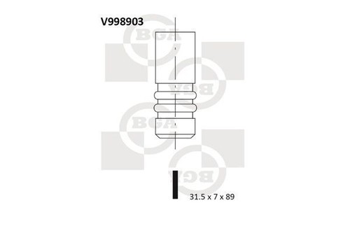 Exhaust valve for seat altea - for,