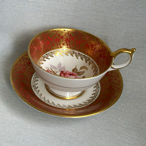 Aynsley bone china floral tea - aynsley,