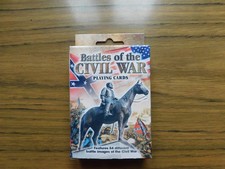 Battles of the American Civil War 54 Different Images Playing Cards Unopened 