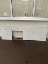 Quartz Fill Kitchen Worktops With Drainer White With Sparkle