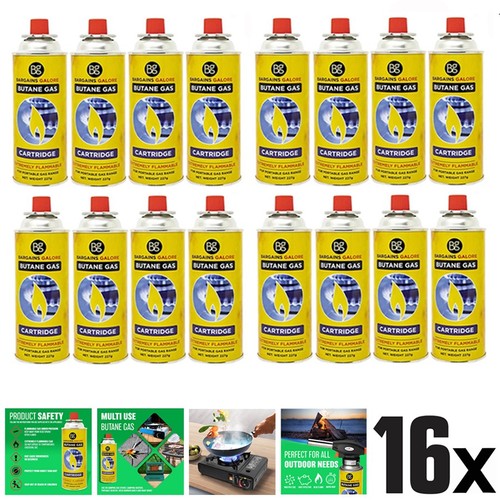 Butane gas bottles - 16,